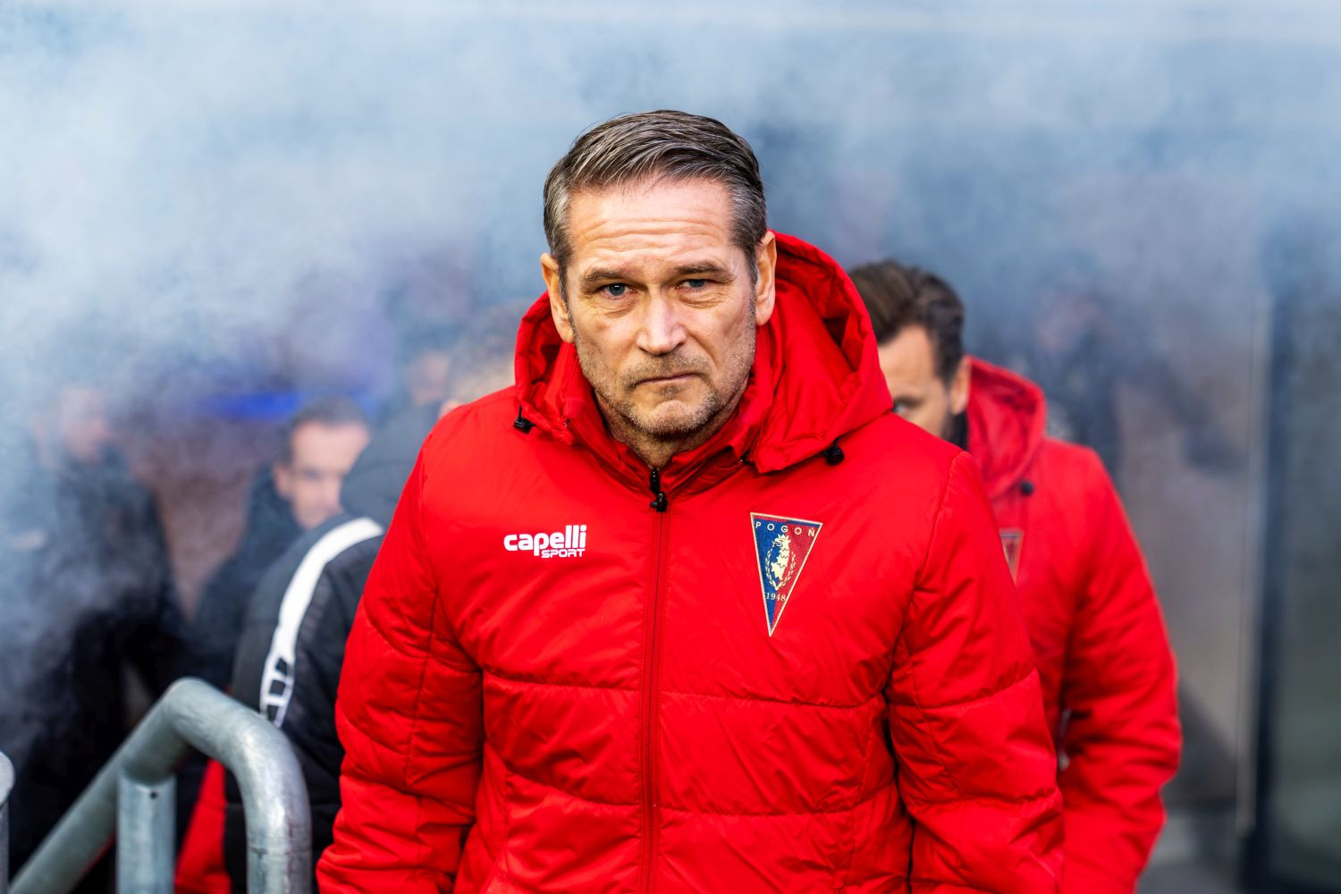 Trener Pogoni Szczecin skreślił zawodnika? „Szuka innego typu”