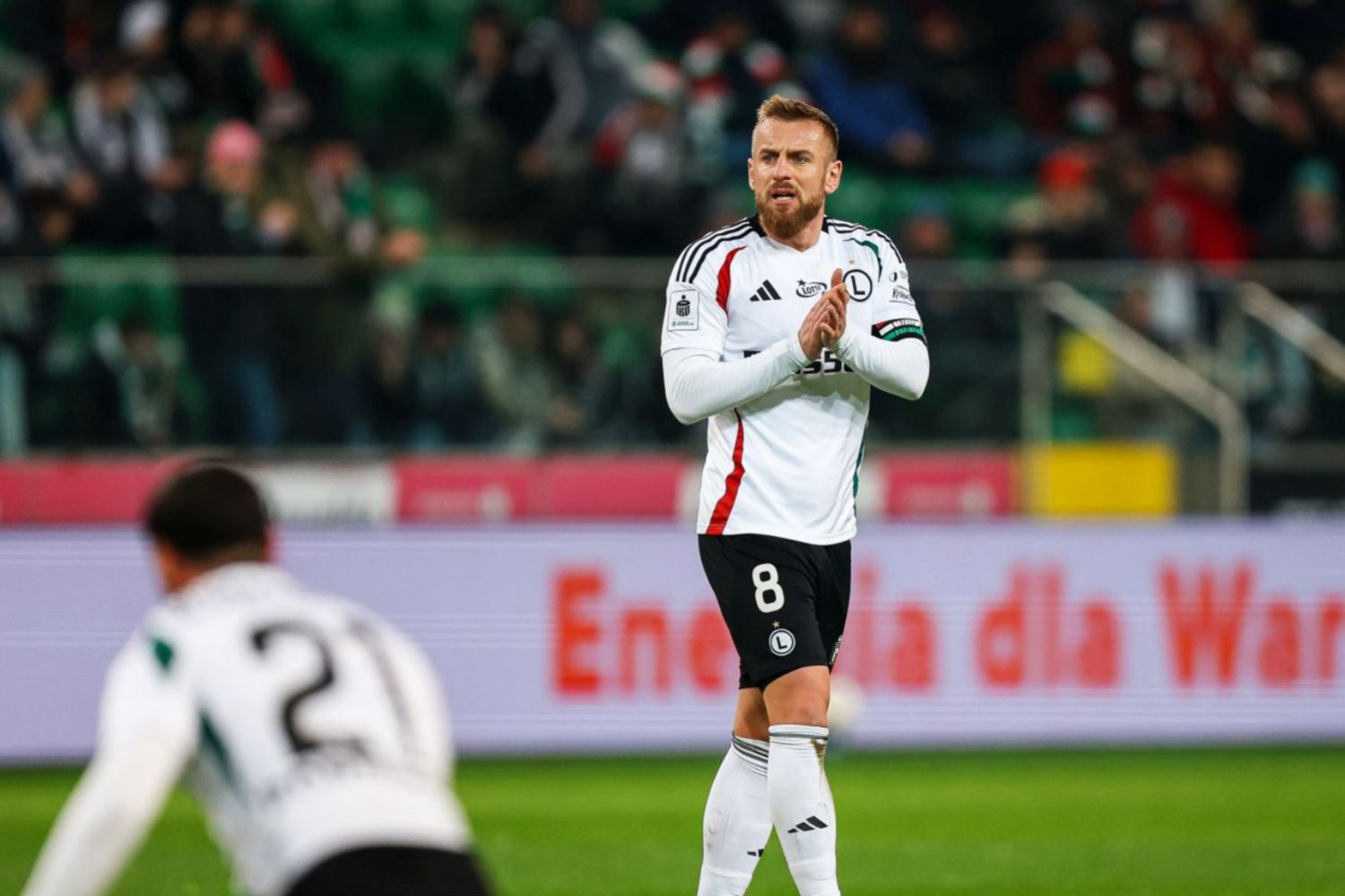 Rafał Augustyniak stanął w obronie gracza Legii Warszawa. „Na treningu strzela”