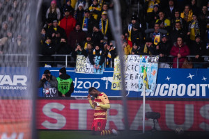 Afimico Pululu bliżej odejścia z Jagiellonii Białystok. „Trzeba jasno powiedzieć”