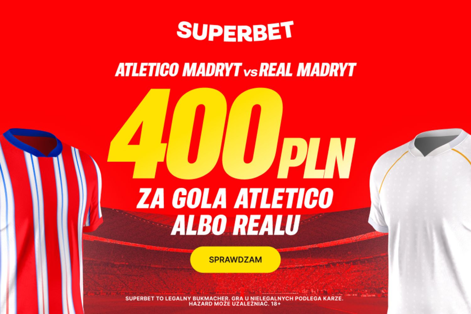 400 złotych za gola w derbach Madrytu