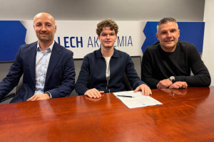 Celuje w debiut w pierwszej drużynie Lecha Poznań. OFICJALNIE: Jest nowy kontrakt