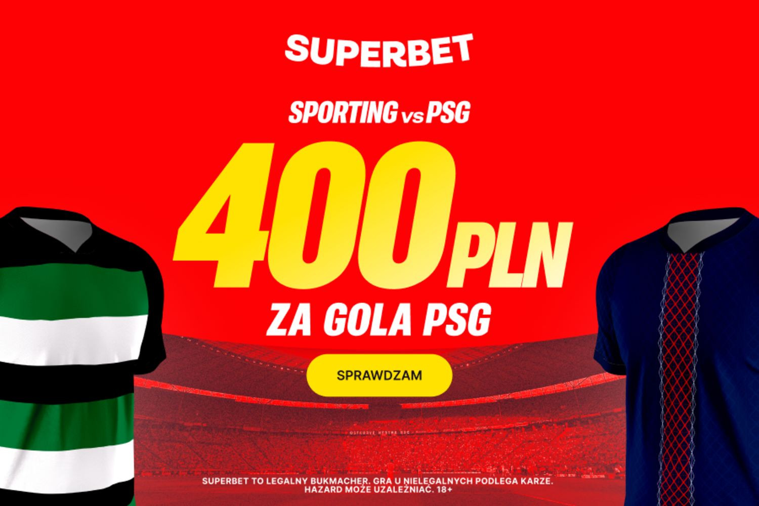 Wraca Liga Mistrzów. 400 złotych za bramkę PSG