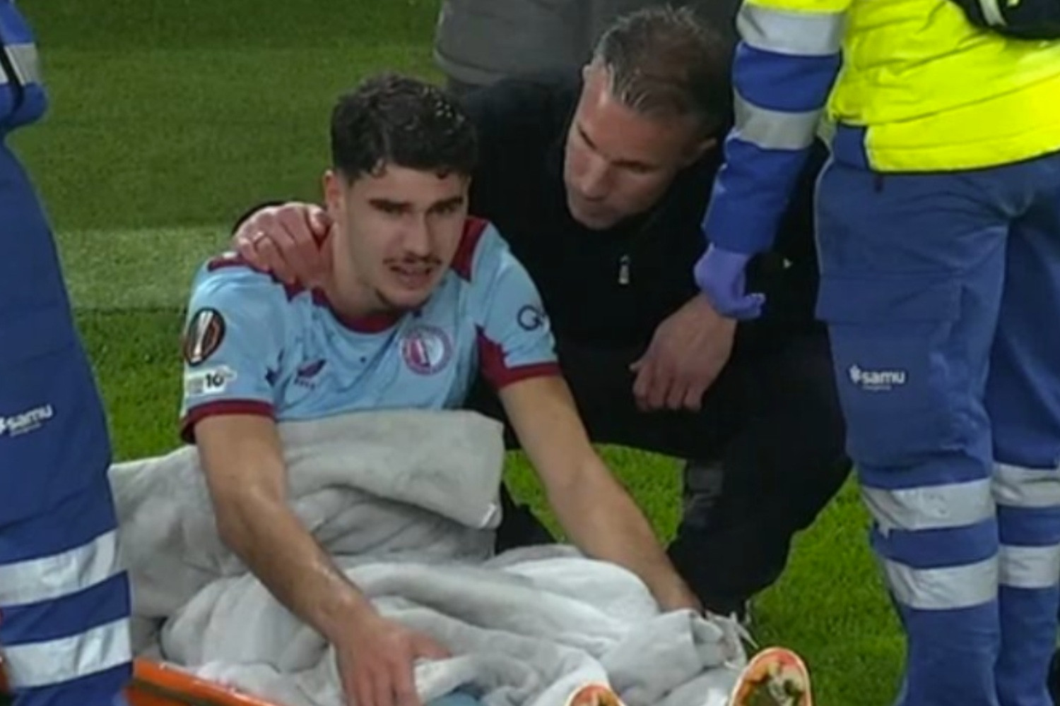 To wyglądało bardzo źle! Shaqueel van Persie poważnie kontuzjowany [WIDEO]