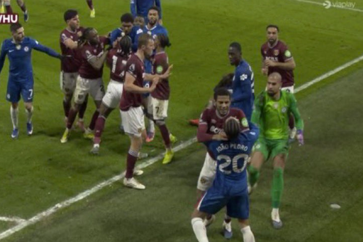 Wulkan emocji eksplodował. Derby Chelsea – West Ham United podsumowane czerwoną kartką [WIDEO]