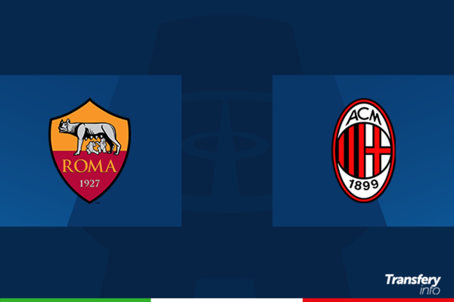 Składy na AS Roma AC Milan Transfery.info