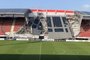 Runęła część dachu na stadionie AZ Alkmaar