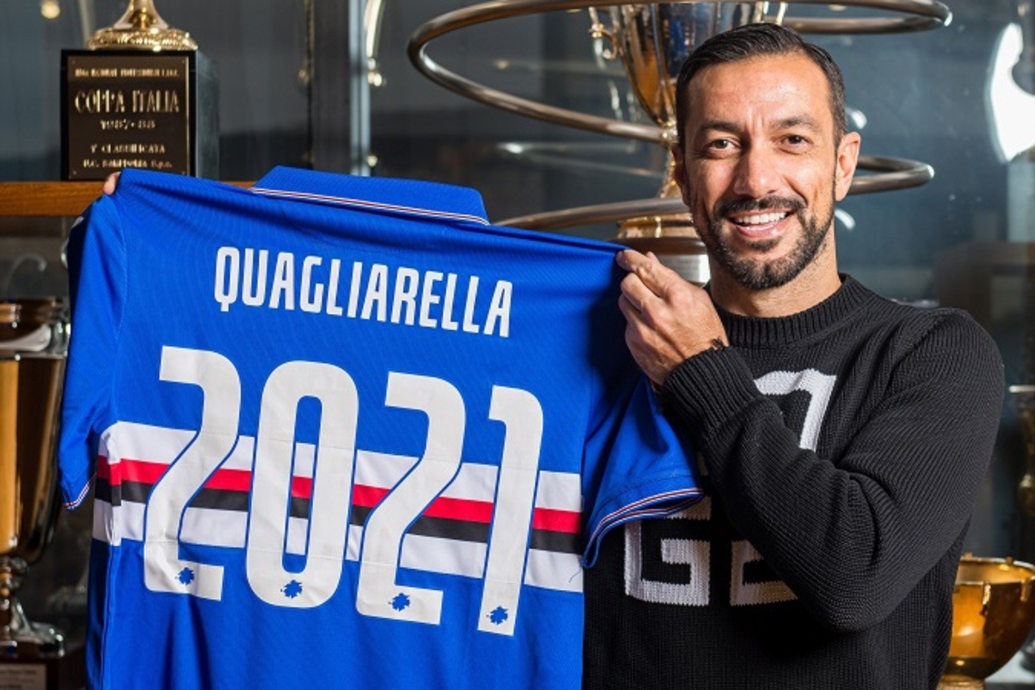 OFICJALNIE: Quagliarella gra dalej!