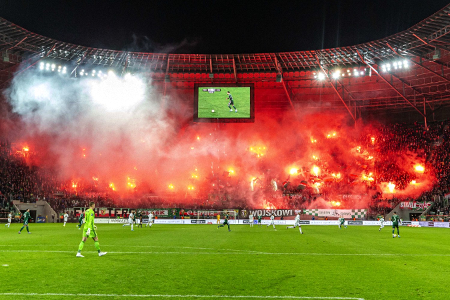 Ekstraklasa: Mecz Śląsk Wrocław - Lech Poznań bez udziału kibiców