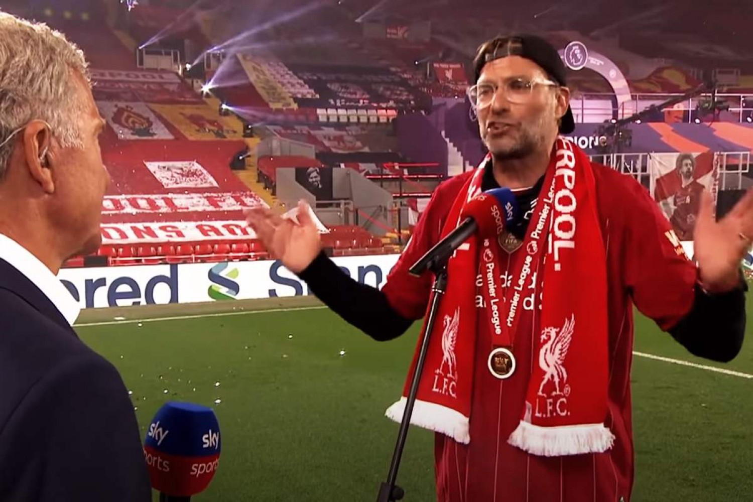 Klopp zapowiada dalsze sukcesy Liverpoolu i wielkie świętowanie. „Pij, co chcesz, ale przygotuj się na imprezę, gdy ten pieprz**y wirus zniknie”