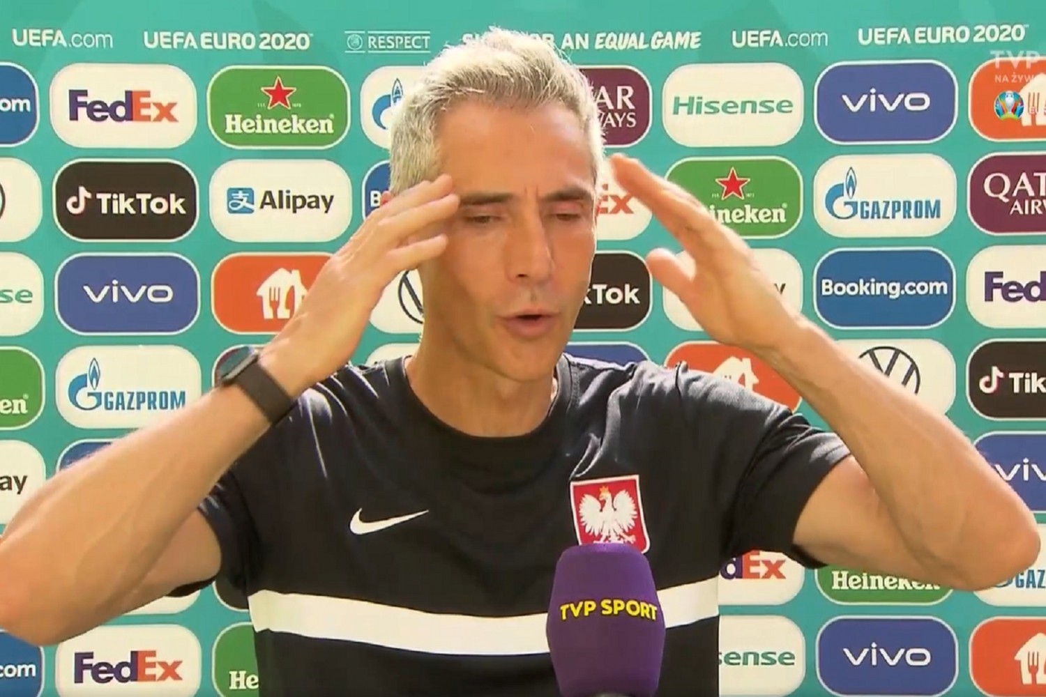 Paulo Sousa został zapytany o to, czy dalej będzie prowadził reprezentację Polski