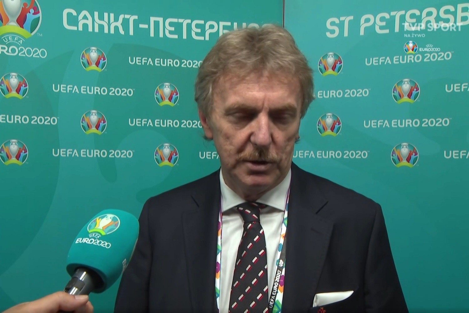 EURO 2020: Zbigniew Boniek po swoim ostatnim meczu w charakterze prezesa PZPN-u