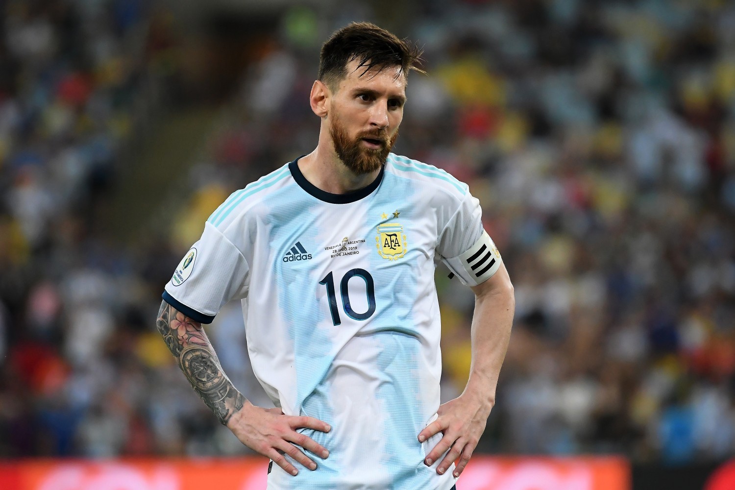 Lionel Messi zagra przeciwko Brazylii