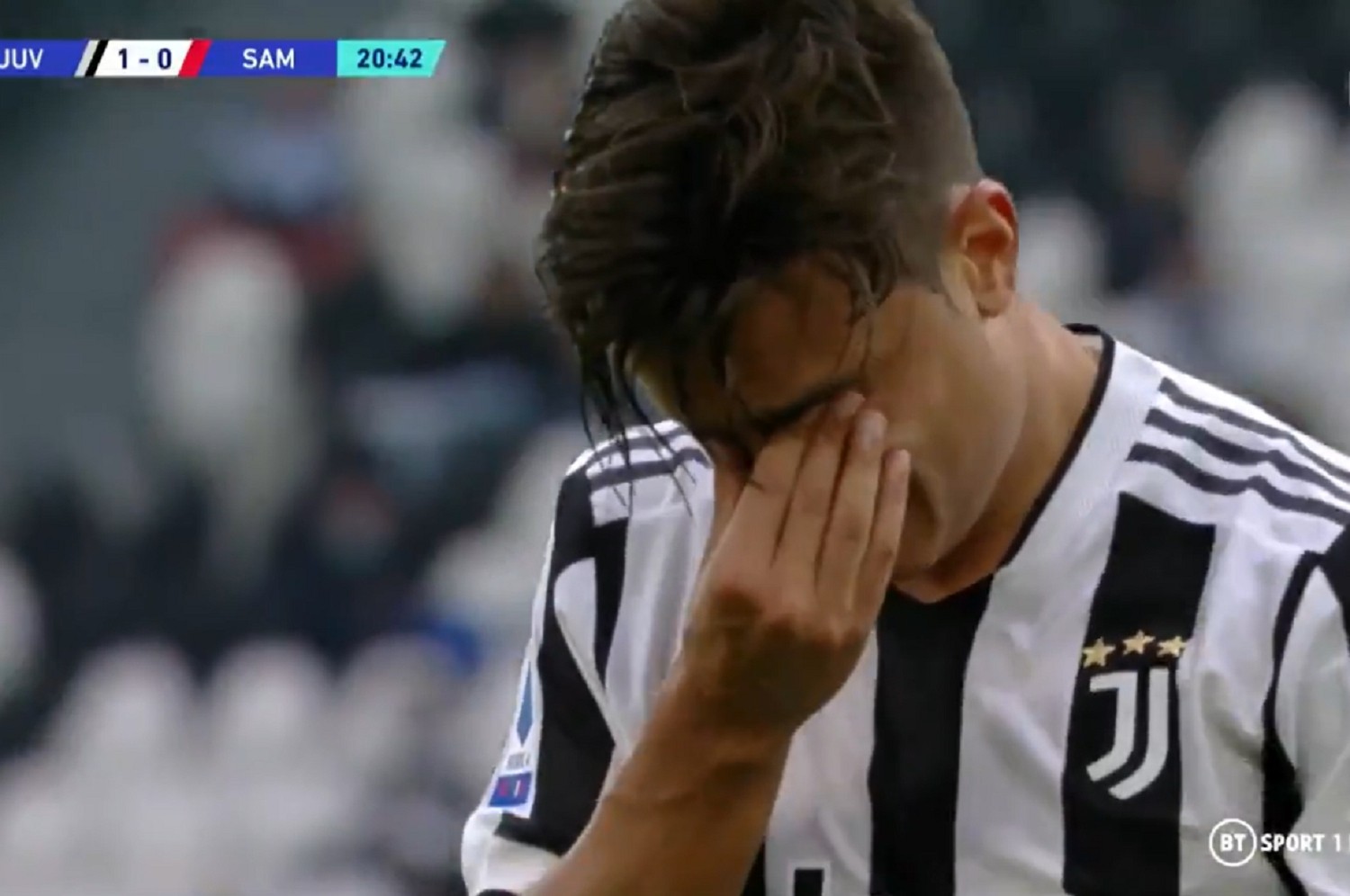 Juventus: Paulo Dybala ponownie kontuzjowany