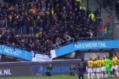 Eredivisie: Chwile grozy podczas fety kibiców Vitesse [WIDEO]