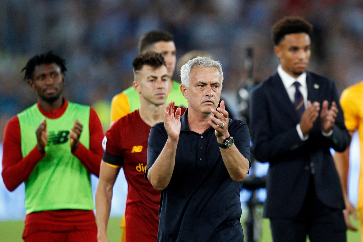 Jose Mourinho este obosit.  Cinci jucători au plecat de la antrenorul Romei