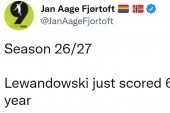 Jan Aage Fjørtoft ze scenariuszem na sezon 2026/2027: Lewandowski mistrzem świata i drugim polskim papieżem, ale to Messi zdobywa Złotą Piłkę