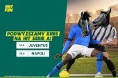 Juventus gra z Napoli, a bukmacher podwyższa kursy - aż 20,0 na zwycięstwo gości dla nowych użytkowników