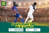 FC Barcelona gra z Realem Madryt w wyjazdowym El Clásico, bukmacher podwyższa kursy - 20,0 na zwycięstwo Katalończyków dla nowych użytkowników
