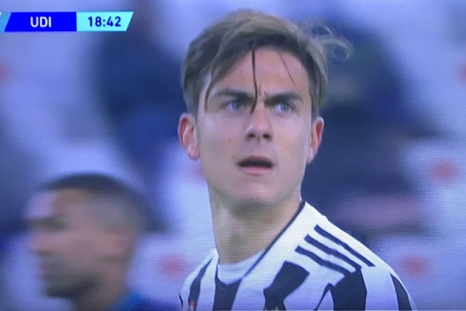 Paulo Dybala z wymownym spojrzeniem po bramce z Udinese