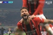 Olivier Giroud uciszył kibiców Interu Mediolan w trzy minuty. Derby dla Milanu [WIDEO]