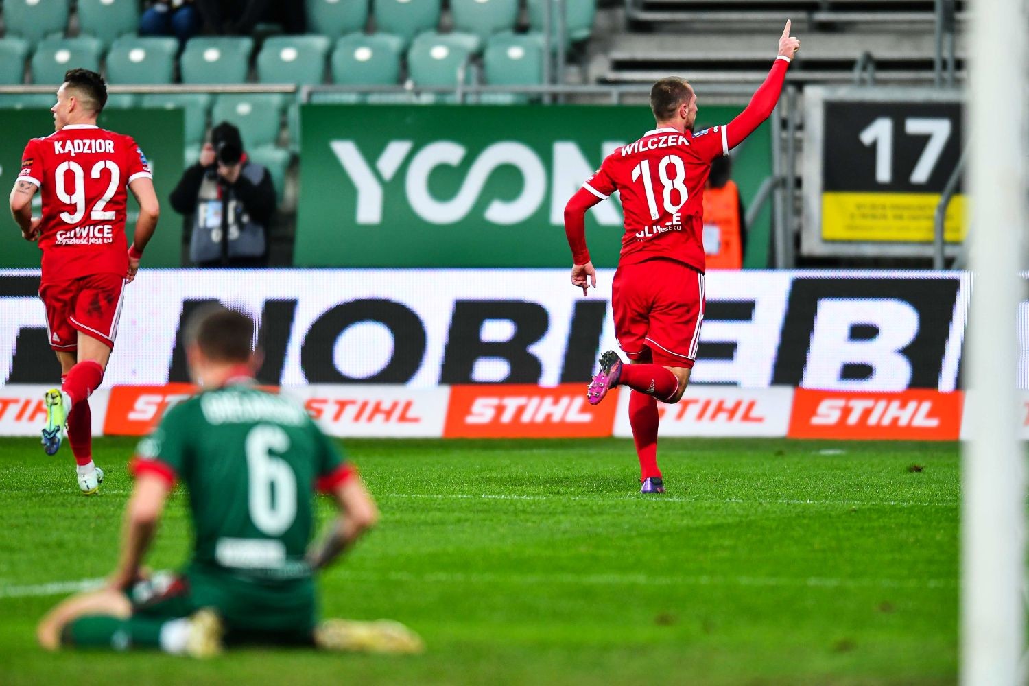 Kamil Wilczek z kapitalnym rajdem w meczu ze Śląskiem Wrocław. Ośmieszył defensywę rywala [WIDEO]