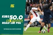 Hit w Lidze Mistrzów, postaw na zwycięstwo Realu Madryt lub PSG po kursie 50,0 | Do tego darmowy zakład 60 złotych dla nowych graczy