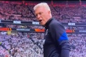 David Moyes skompromitował się we Frankfurcie i został ukarany czerwoną kartką [WIDEO]