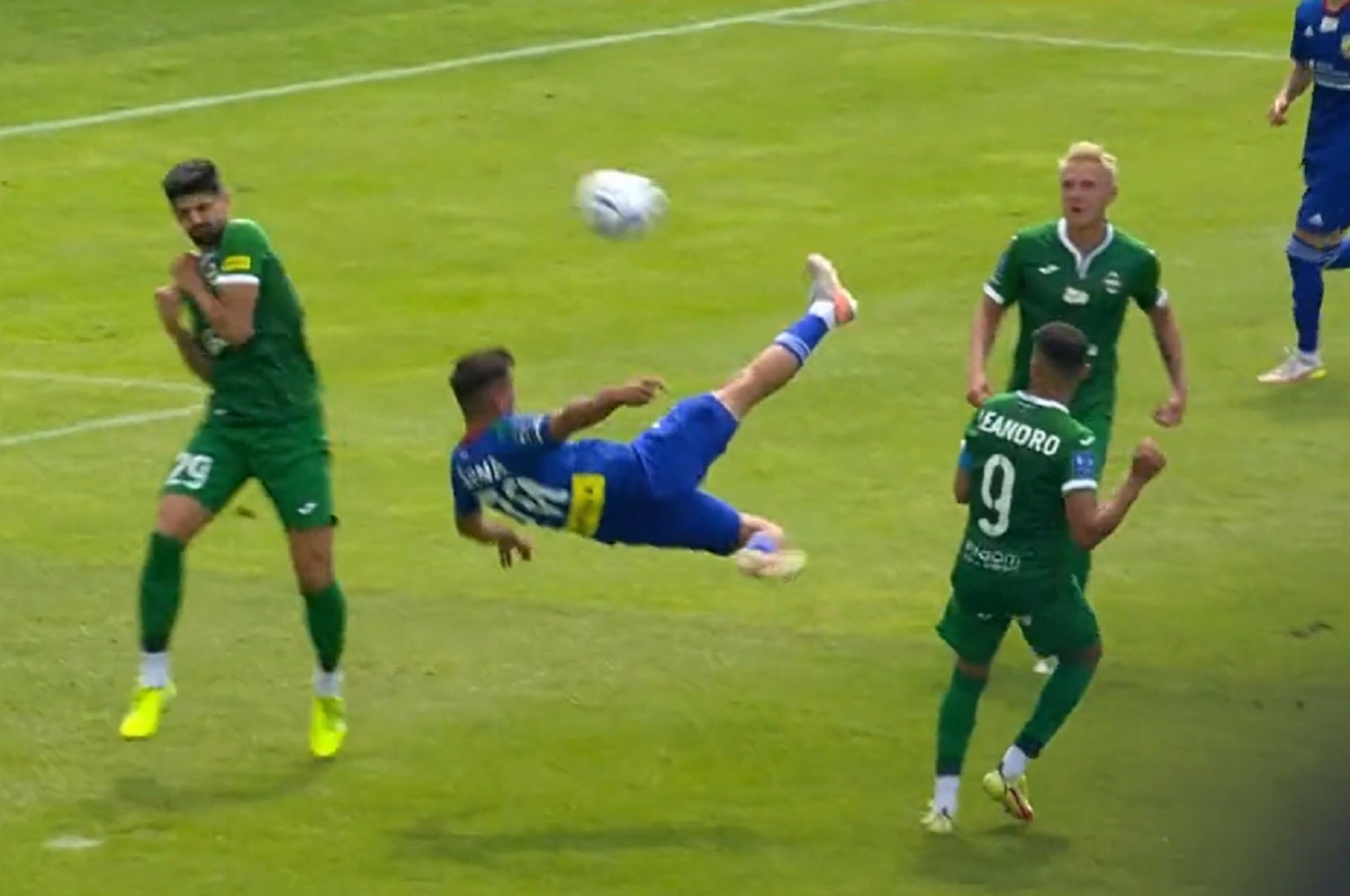 Ekstraklasa: Piękne gole w meczu Radomiak Radom - Miedź Legnica [WIDEO]