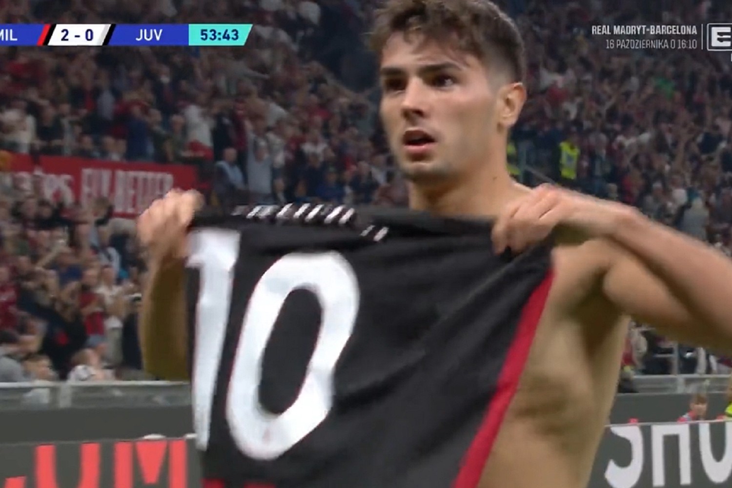 Serie A: AC Milan triumfuje nad Juventusem. Co za rajd Brahima Díaza [WIDEO]
