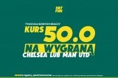 W sobotę hit Premier League. Kurs 50,0 na wygraną Chelsea LUB Manchesteru United