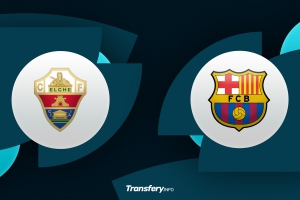 Co z Robertem Lewandowskim? Składy na Elche - FC Barcelona [OFICJALNIE]