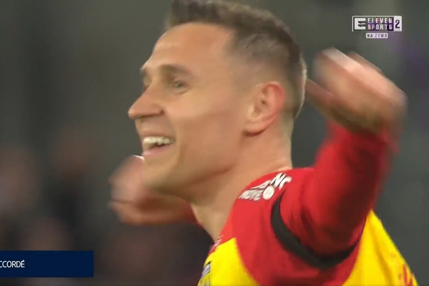 Przemysław Frankowski otwiera wynik meczu dla RC Lens. Presja na PSG rośnie [WIDEO]