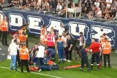 OFICJALNIE: Mecz Girondins de Bordeaux przerwany po ataku kibica [WIDEO]. Koniec marzeń o powrocie do Ligue 1