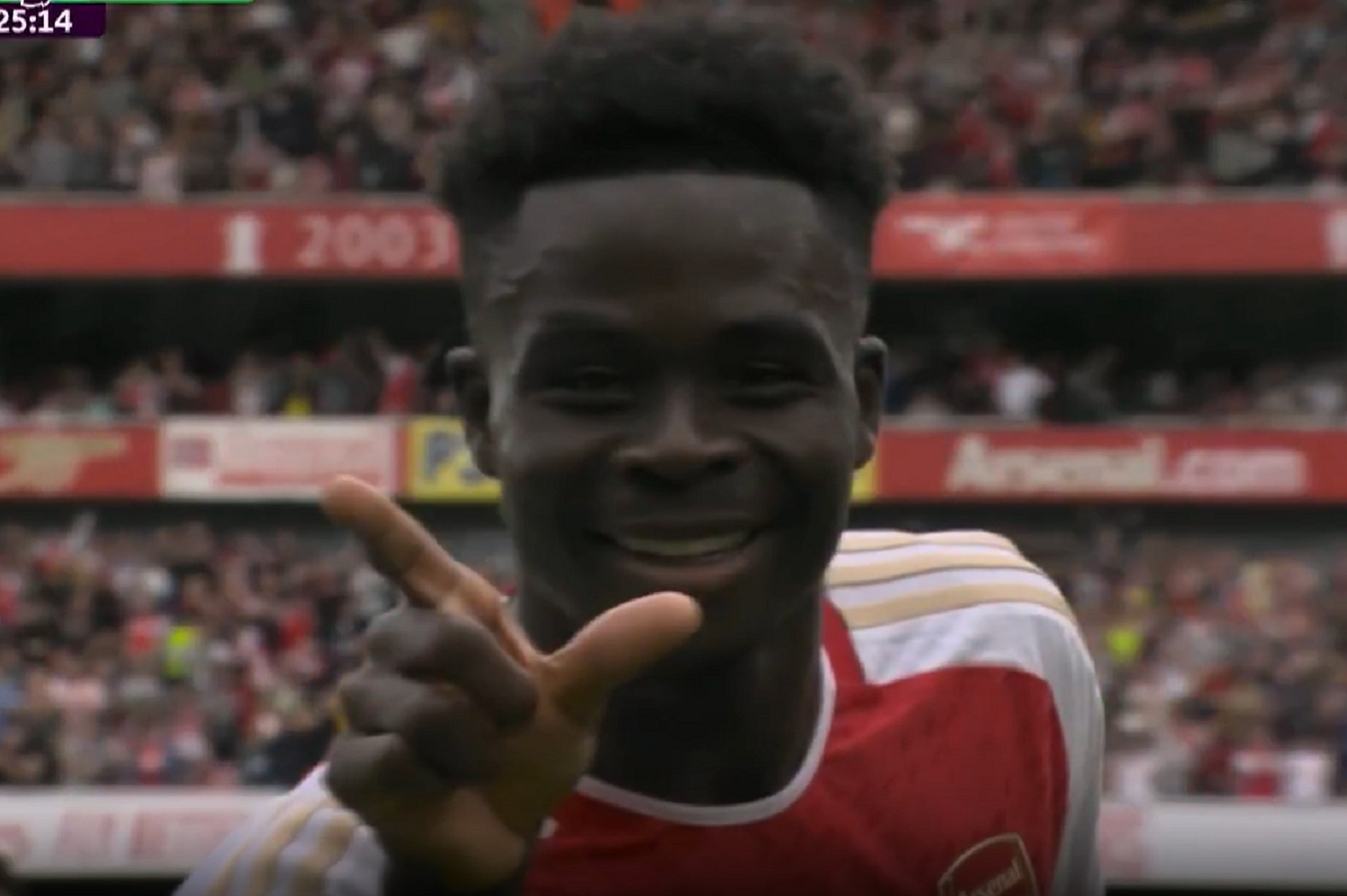 Bukayo Saka strollował Jamesa Maddisona, ale zemsta była słodka