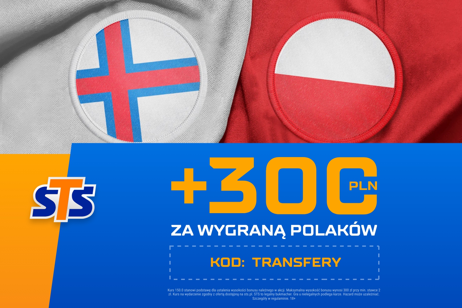 KURS 150 na wygraną Polski z Wyspami Owczymi