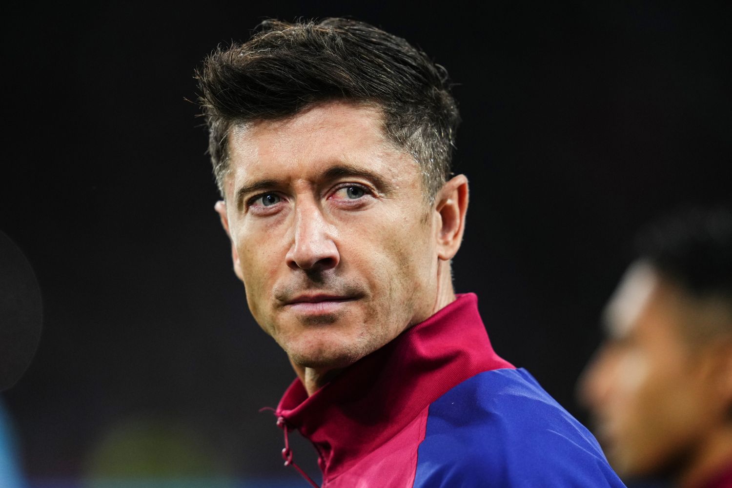 Robert Lewandowski z radą dla Vitora Roque