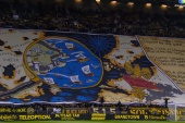 Kibice AIK-u przygotowali imponującą oprawę [WIDEO]. Manifest wobec nowoczesnego futbolu