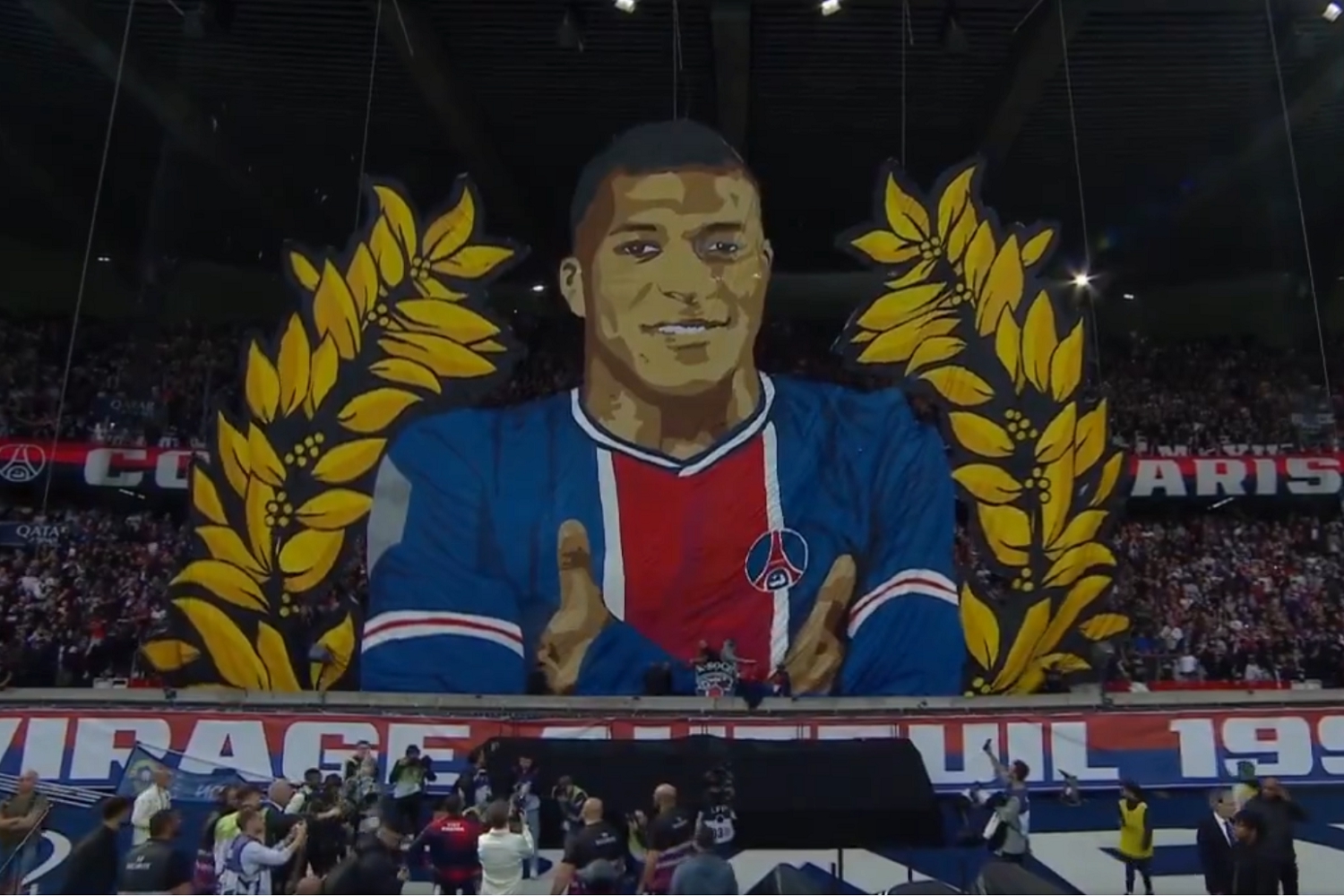 Paryż żegna Kyliana Mbappé. Wyjątkowa oprawa ultrasów PSG [WIDEO]