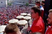 Prezes Wisły Kraków stanął w obronie działaczy klubu z Ekstraklasy. „Proszę przestać pierdzielić”