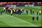 Gorąco przed meczem Galatasaray - Fenerbahçe. Piłkarzom puściły nerwy [WIDEO]