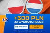Dostaniesz bonus 300 złotych od STS, jeśli Polska wygra dowolny mecz EURO 2024!