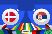 EURO 2024: Dania z trzecim remisem na turnieju. Piłkarskie szachy zaważyły o losach Serbii [WIDEO]